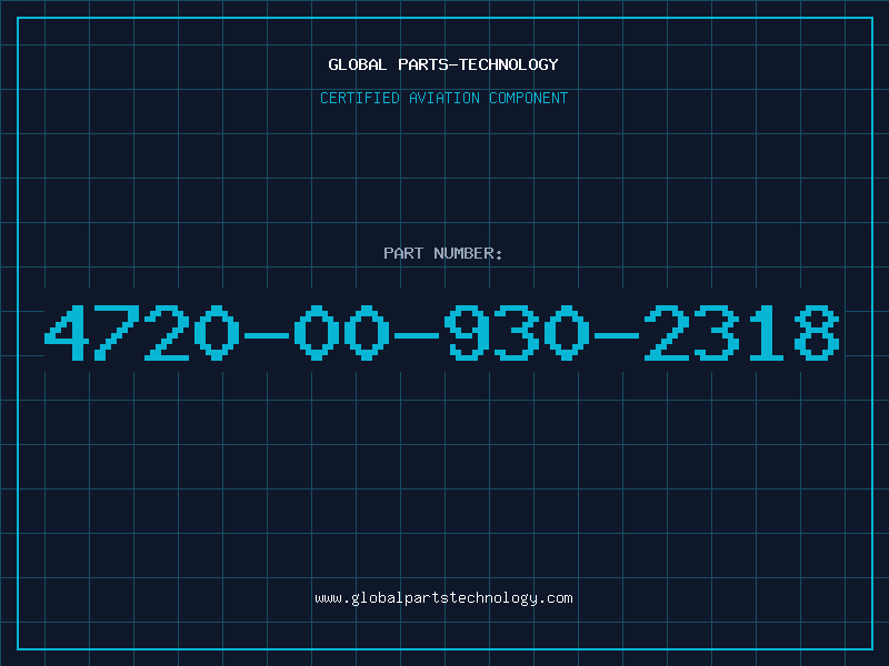 Aviation Part 4720-00-930-2318