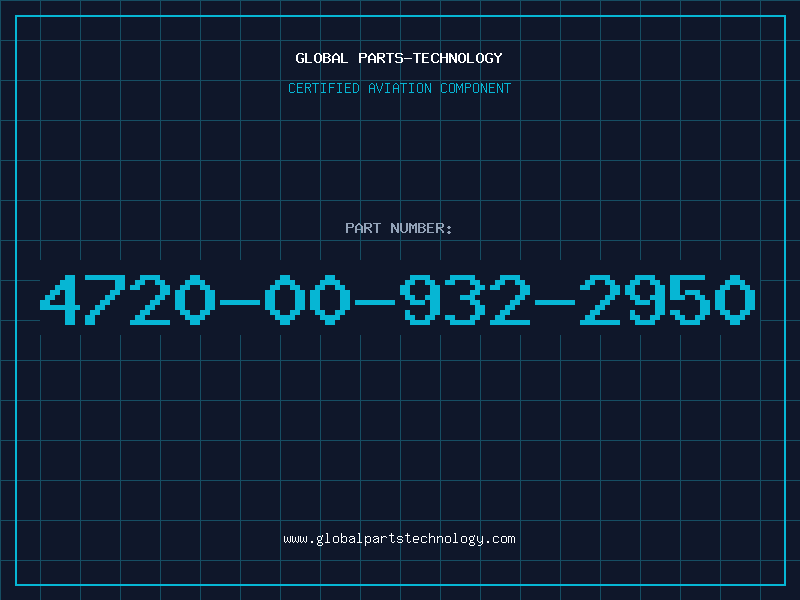 Aviation Part 4720-00-932-2950