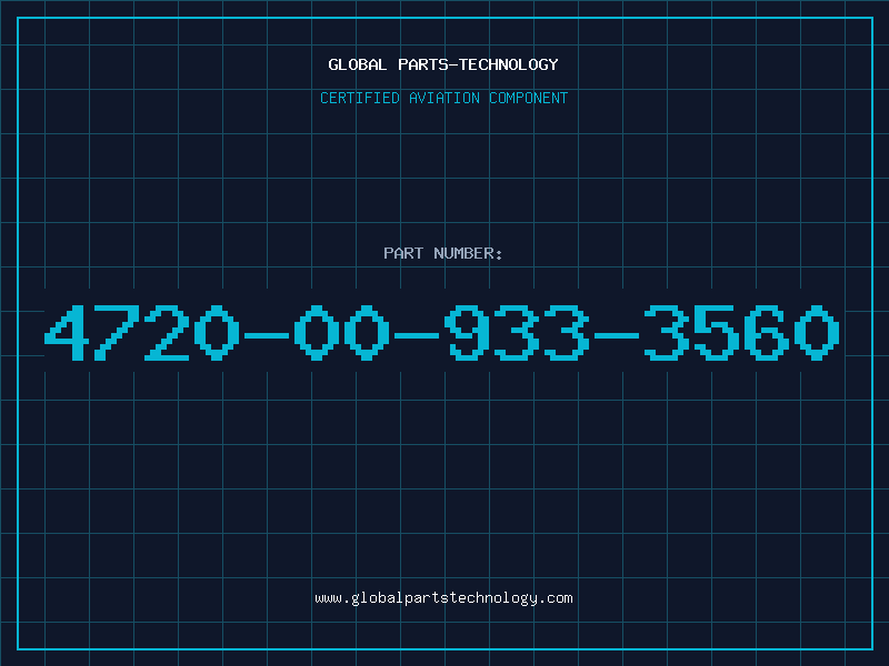 Aviation Part 4720-00-933-3560