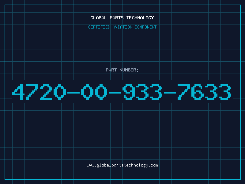 Aviation Part 4720-00-933-7633