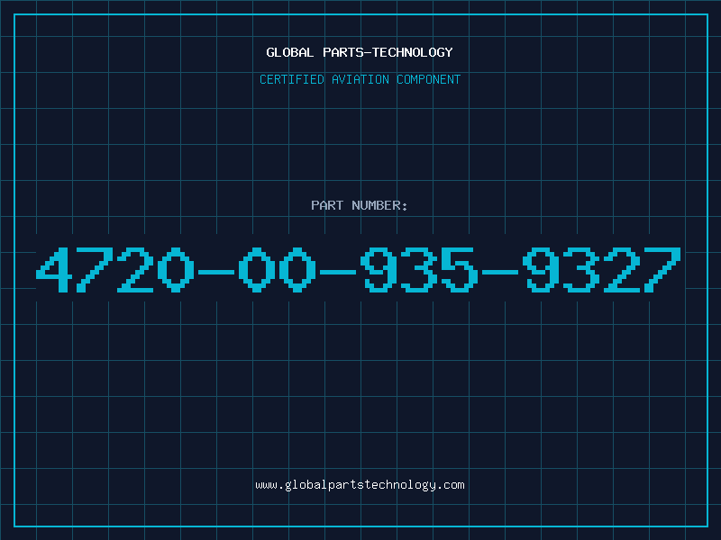 Aviation Part 4720-00-935-9327