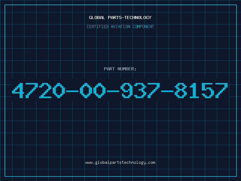 Aviation Part 4720-00-937-8157