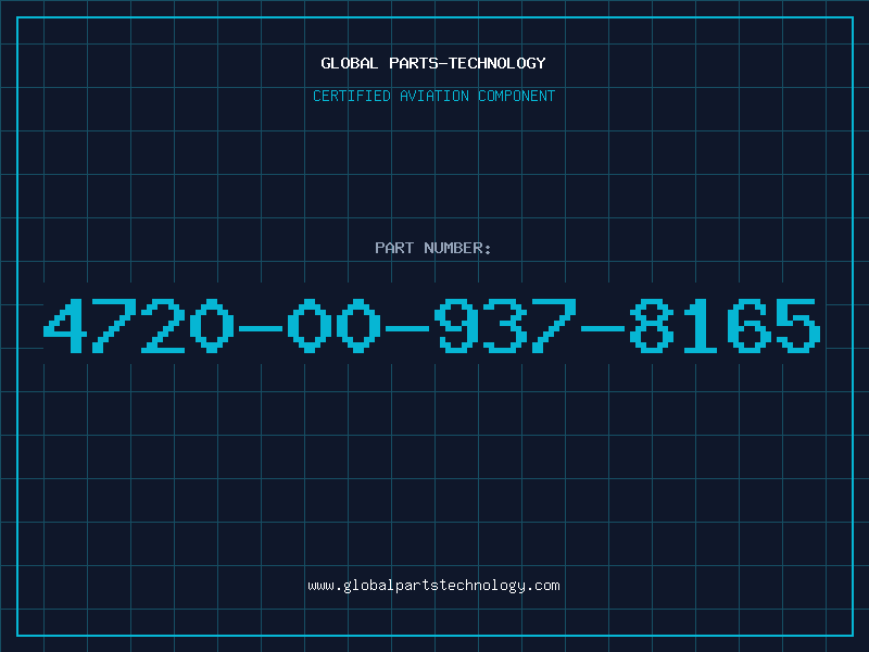 Aviation Part 4720-00-937-8165