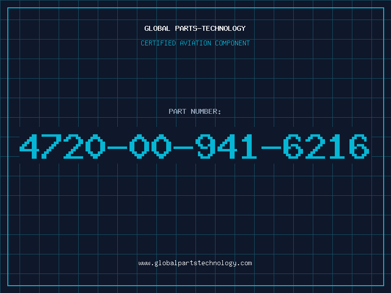 Aviation Part 4720-00-941-6216