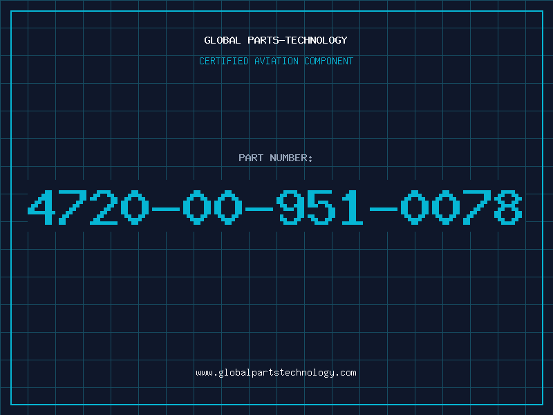 Aviation Part 4720-00-951-0078
