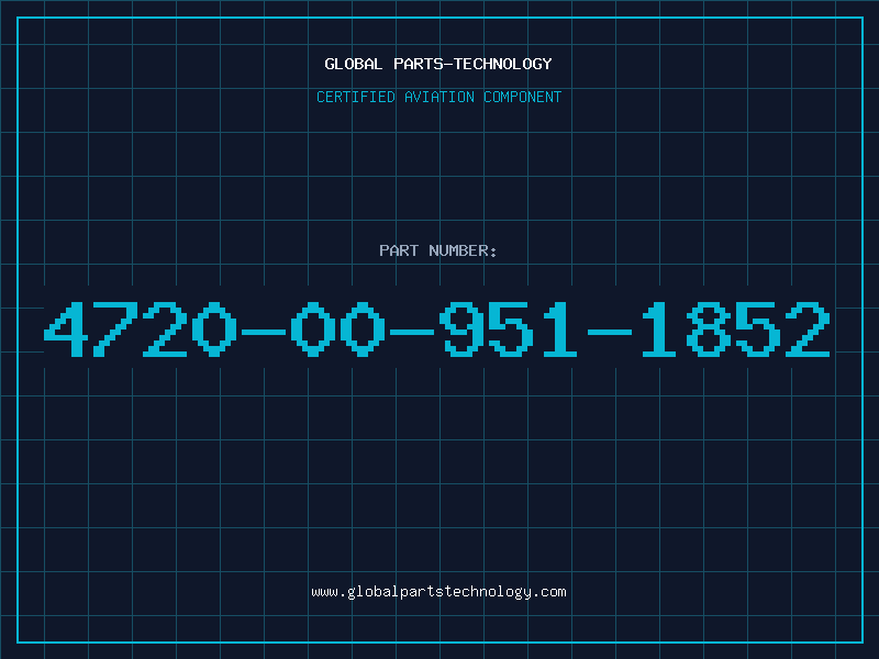 Aviation Part 4720-00-951-1852