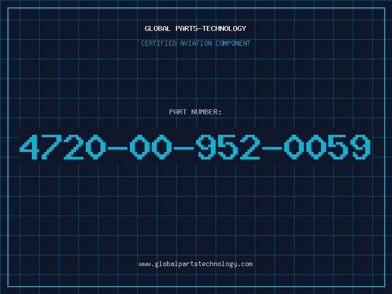 Aviation Part 4720-00-952-0059