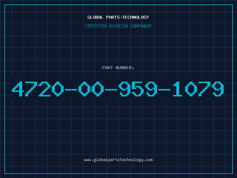 Aviation Part 4720-00-959-1079