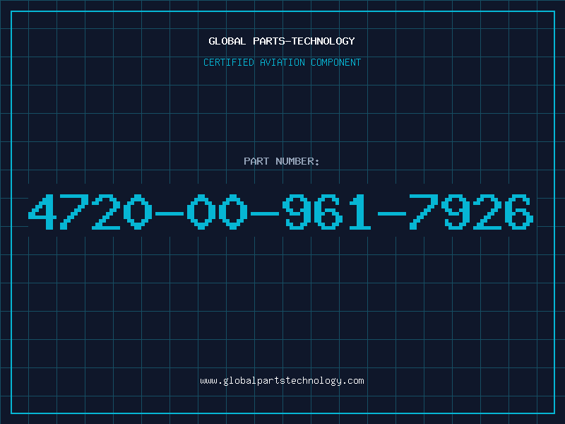 Aviation Part 4720-00-961-7926
