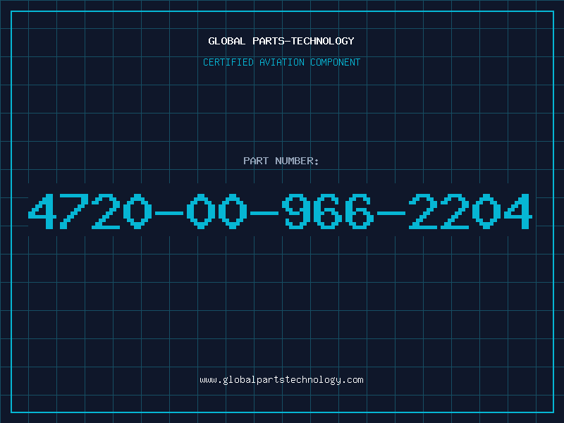 Aviation Part 4720-00-966-2204