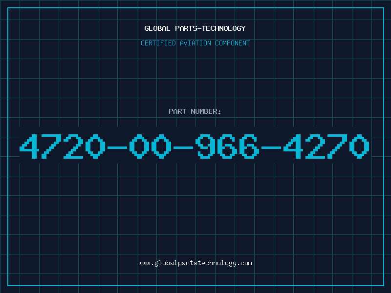 Aviation Part 4720-00-966-4270