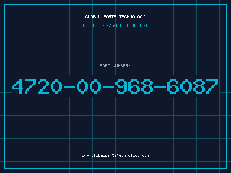 Aviation Part 4720-00-968-6087