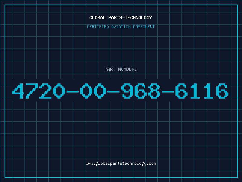 Aviation Part 4720-00-968-6116