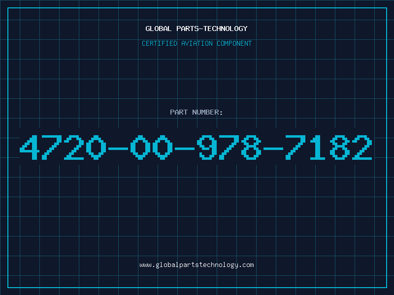 Aviation Part 4720-00-978-7182