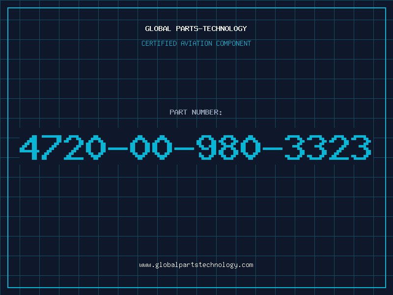 Aviation Part 4720-00-980-3323