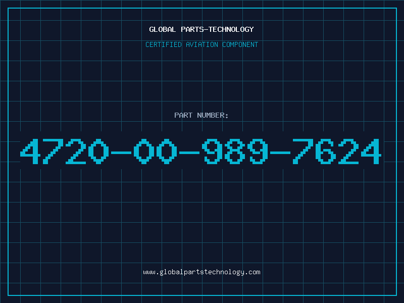 Aviation Part 4720-00-989-7624