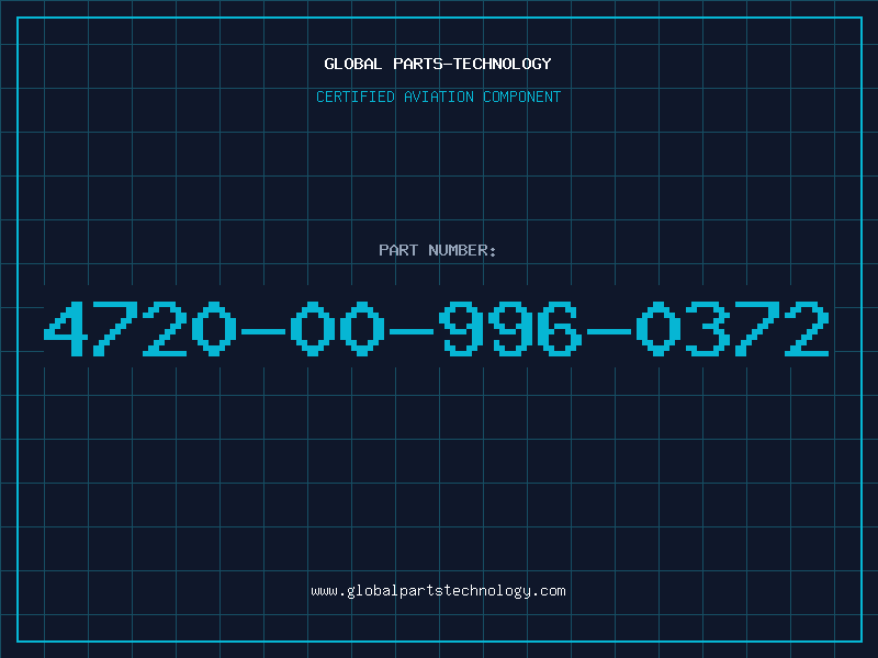 Aviation Part 4720-00-996-0372