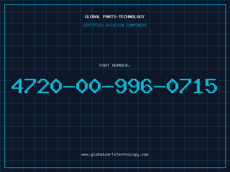 Aviation Part 4720-00-996-0715