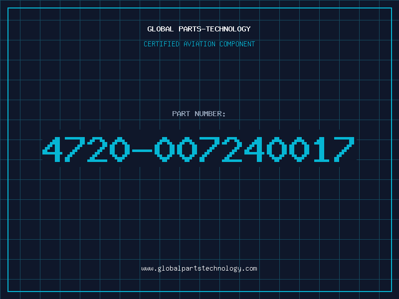 Aviation Part 4720-007240017