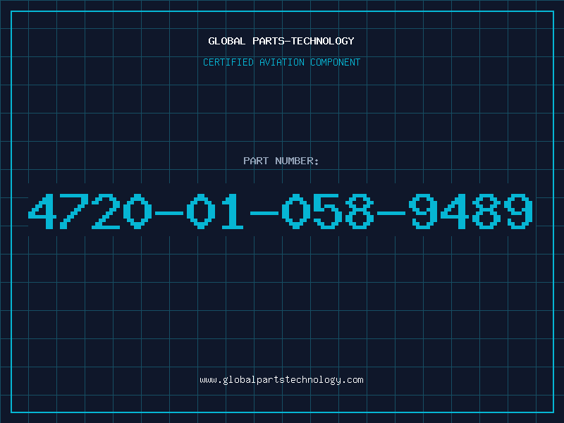 Aviation Part 4720-01-058-9489