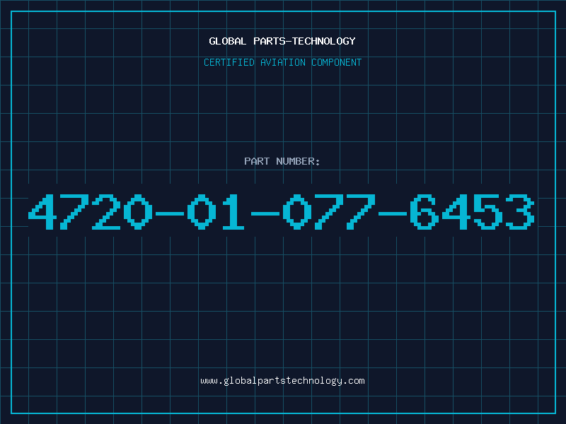 Aviation Part 4720-01-077-6453
