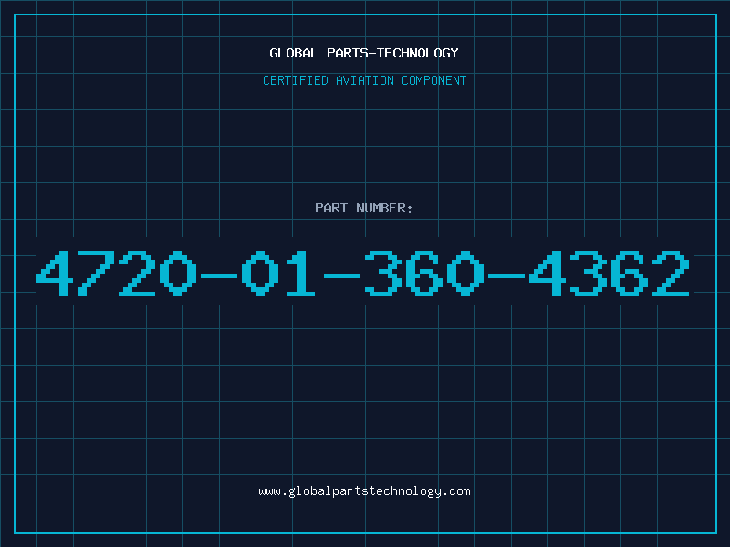 Aviation Part 4720-01-360-4362