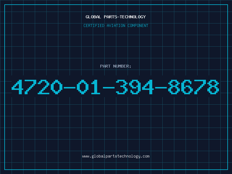Aviation Part 4720-01-394-8678