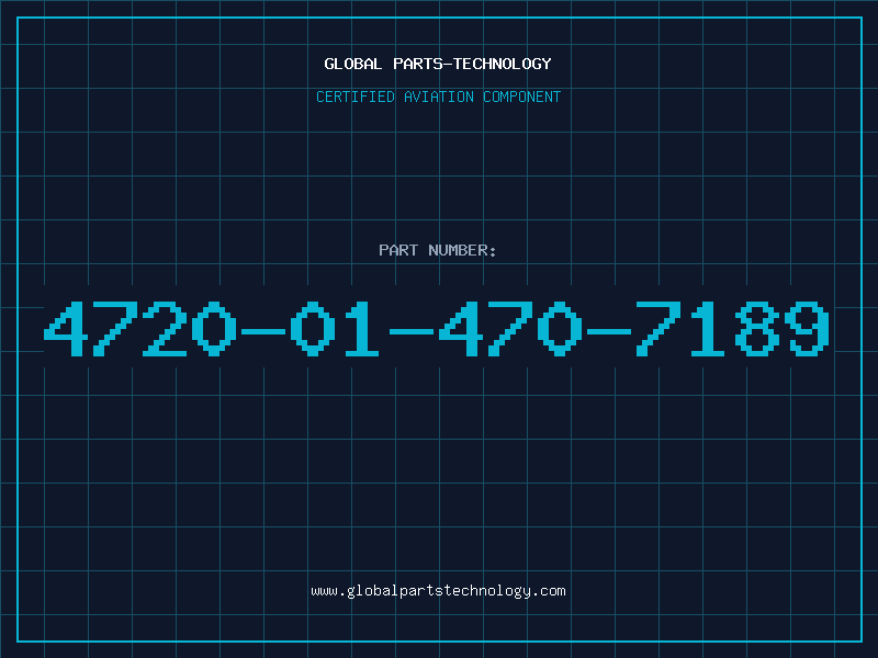 Aviation Part 4720-01-470-7189