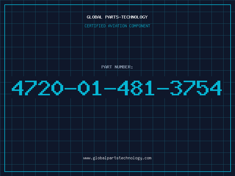 Aviation Part 4720-01-481-3754