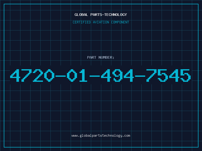 Aviation Part 4720-01-494-7545