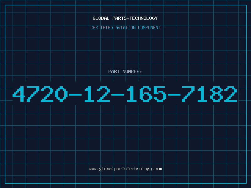 Aviation Part 4720-12-165-7182