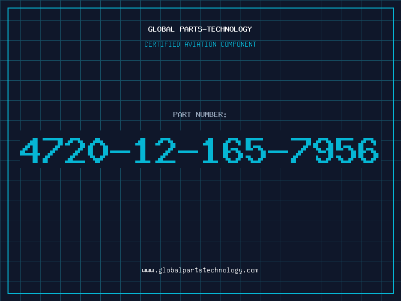Aviation Part 4720-12-165-7956