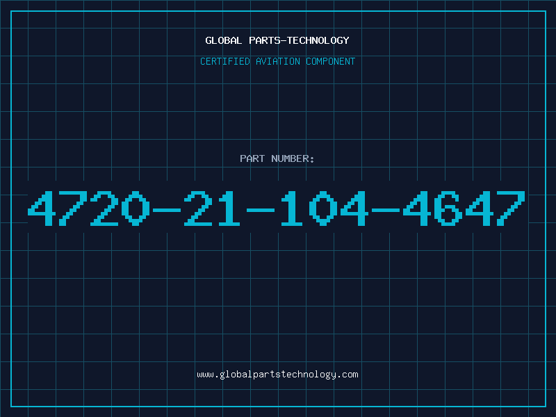 Aviation Part 4720-21-104-4647