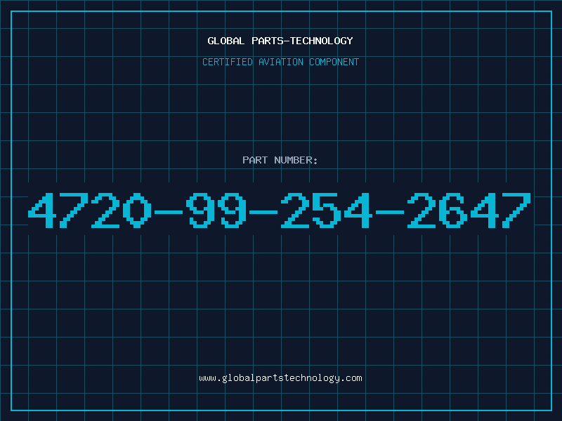 Aviation Part 4720-99-254-2647