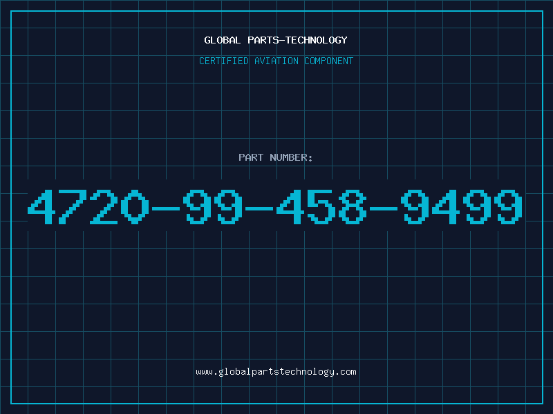 Aviation Part 4720-99-458-9499
