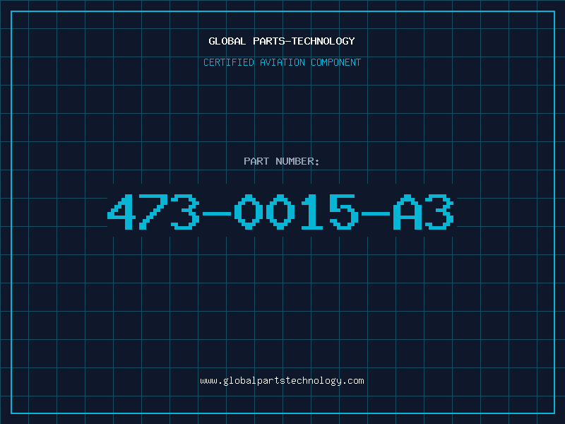 Aviation Part 473-0015-A3