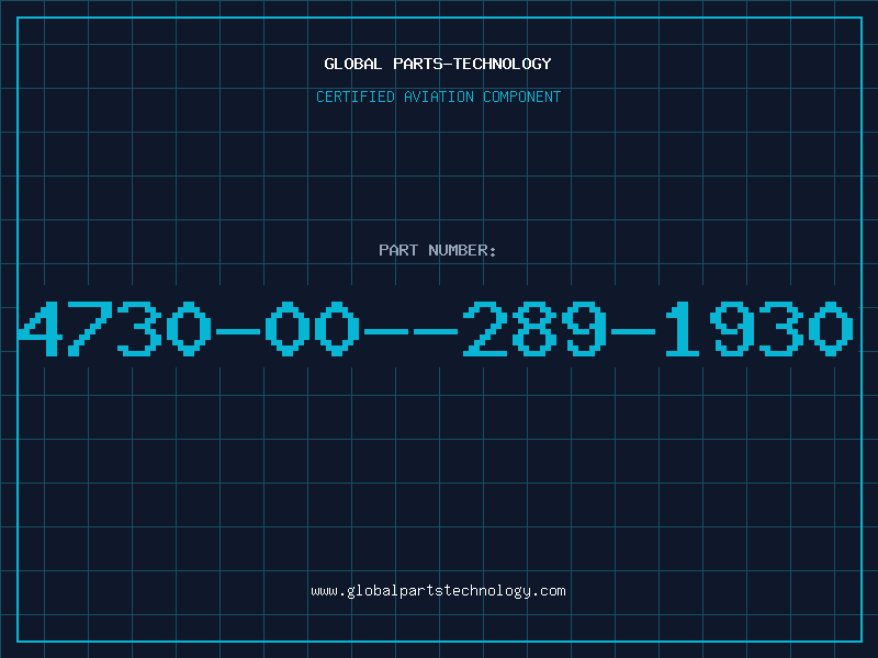 Aviation Part 4730-00--289-1930