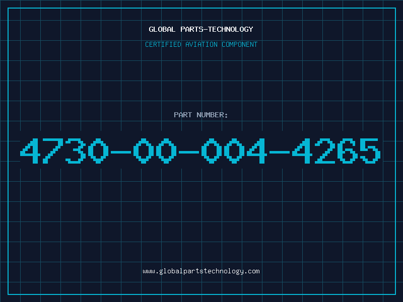Aviation Part 4730-00-004-4265