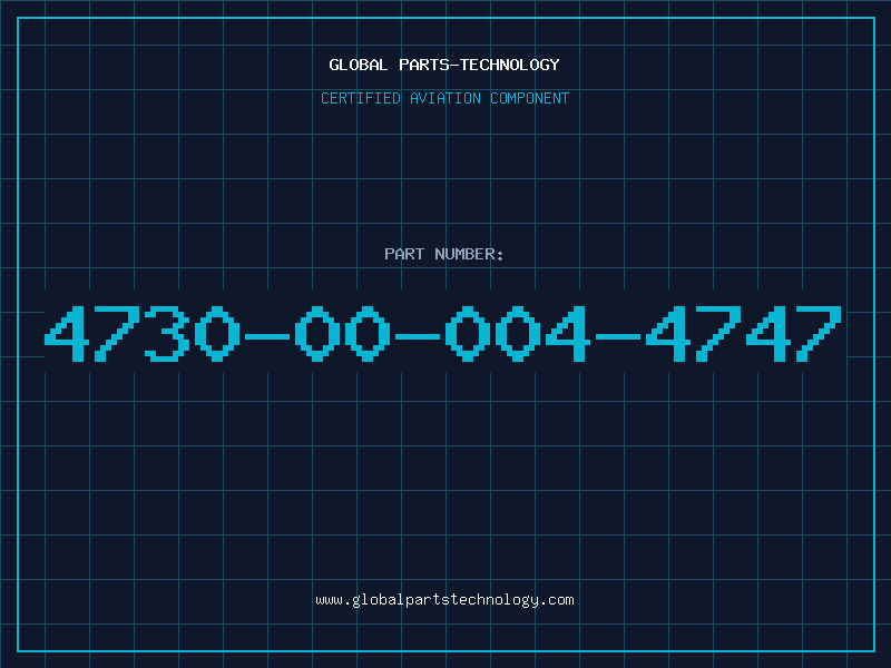 Aviation Part 4730-00-004-4747