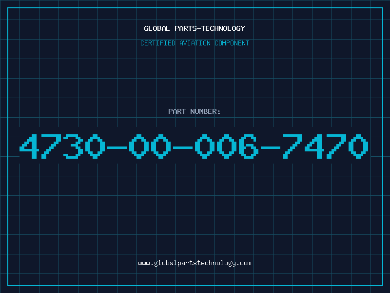 Aviation Part 4730-00-006-7470