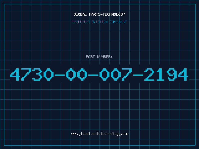 Aviation Part 4730-00-007-2194