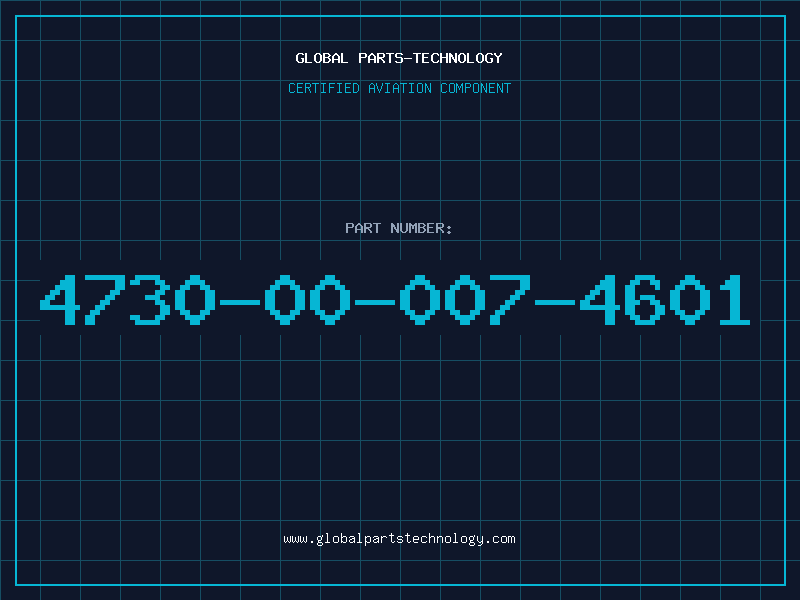 Aviation Part 4730-00-007-4601