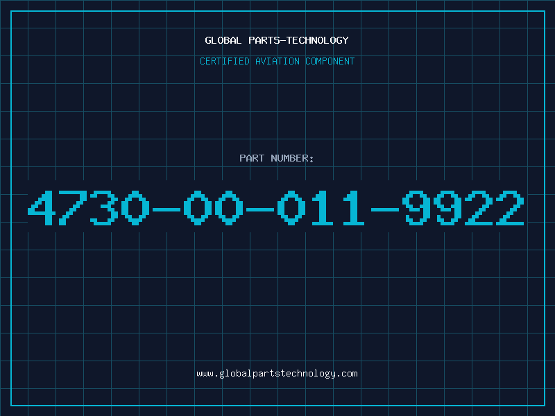 Aviation Part 4730-00-011-9922