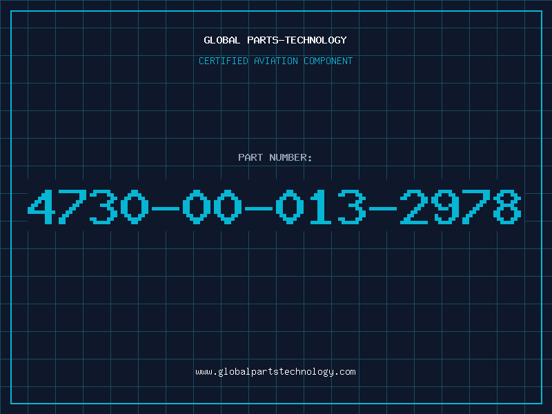 Aviation Part 4730-00-013-2978