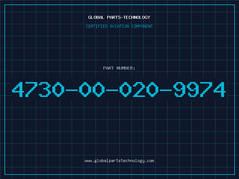 Aviation Part 4730-00-020-9974