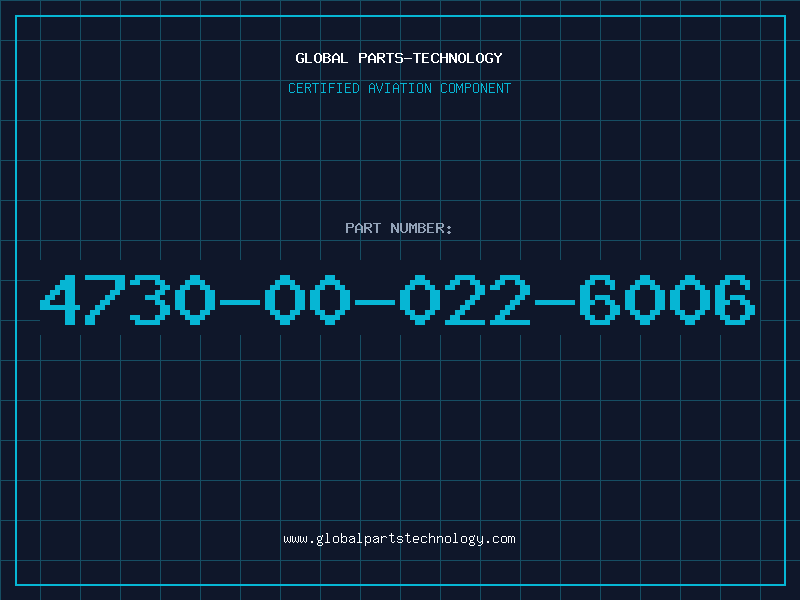 Aviation Part 4730-00-022-6006