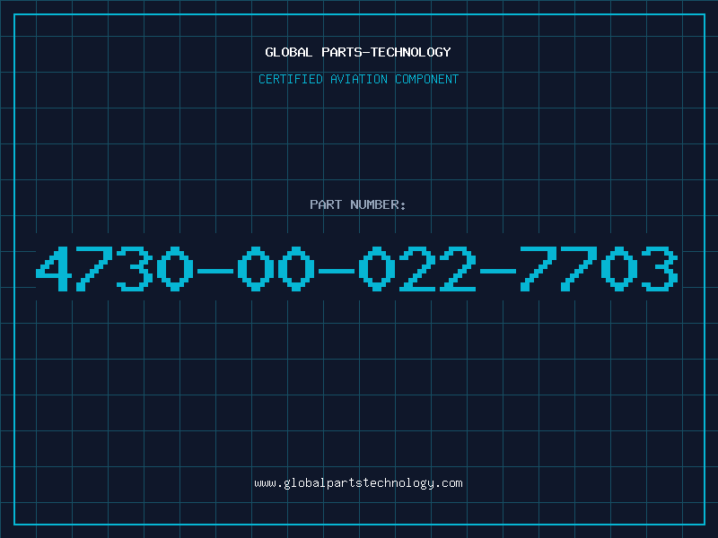 Aviation Part 4730-00-022-7703