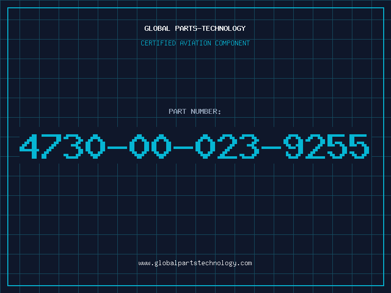 Aviation Part 4730-00-023-9255