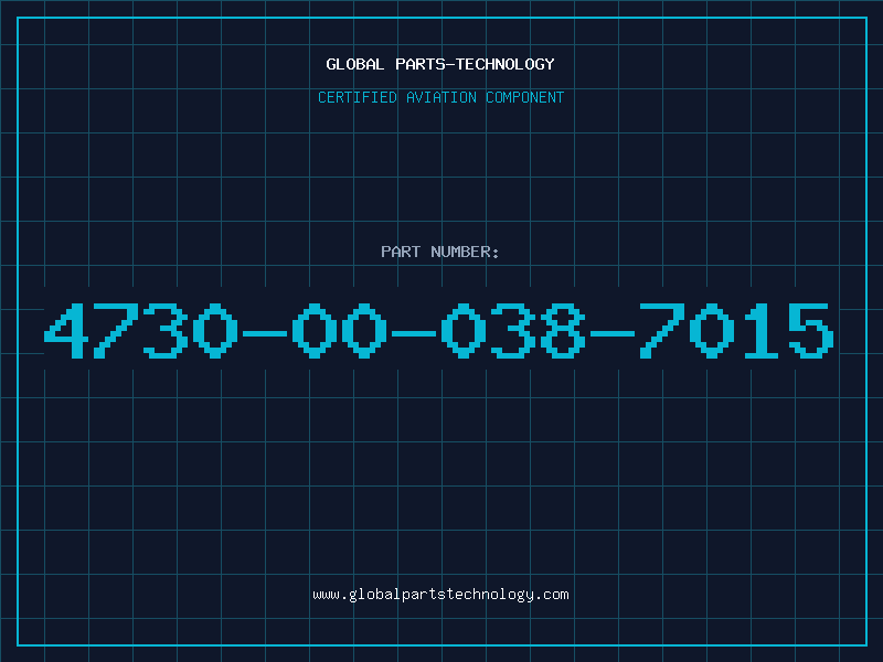 Aviation Part 4730-00-038-7015