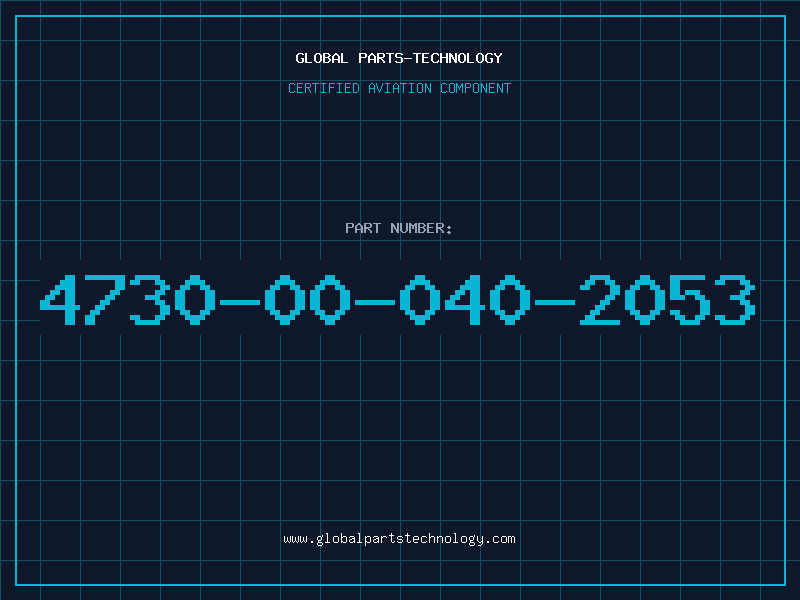 Aviation Part 4730-00-040-2053
